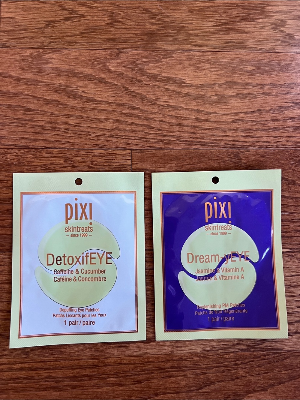Pixi Eye Patches Duo — Green & Purple Packets